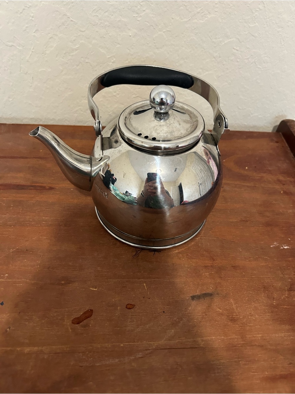 La Maison Stainless Steel Tea Kettle with Infuser and Handle